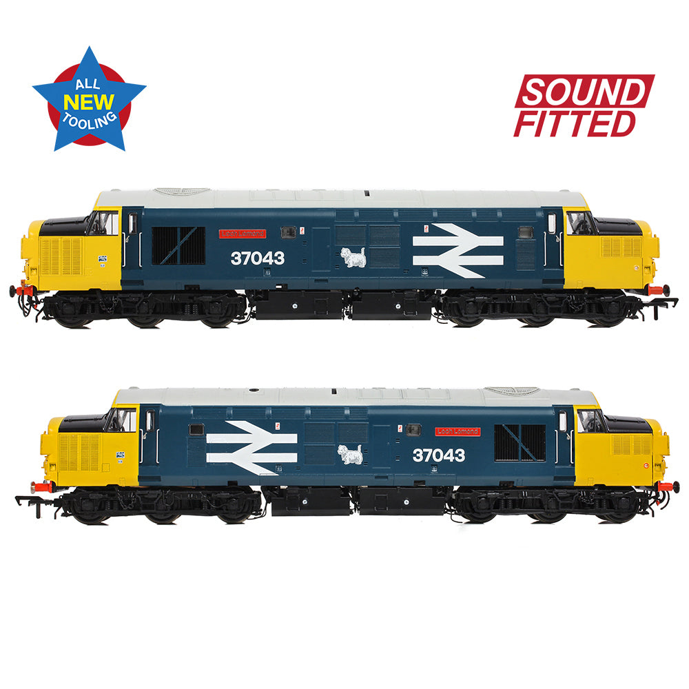 Bachmann Branchline 35-304SF Class 37/0 Split H.37043 'Loch Lomond' BR Blue