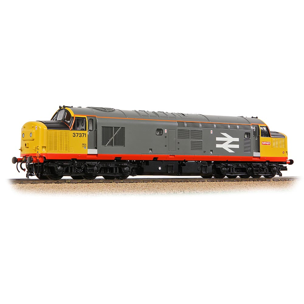 Bachmann Branchline 35-305 Class 37/0 Centre Headcode 37371 BR Railfeight (Red Stripe) OO Gauge