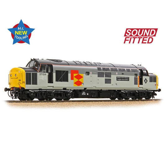 Bachmann Branchline 35-307SF Class 37/0 Centre Headcode 37194 'British Int. Freight Assoc.' BR RF