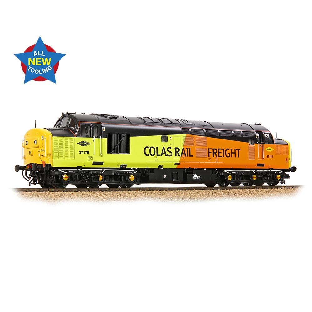 Bachmann Branchline 35-310 Class 37/0 Centre Headcode 37175 Colas Rail OO Gauge