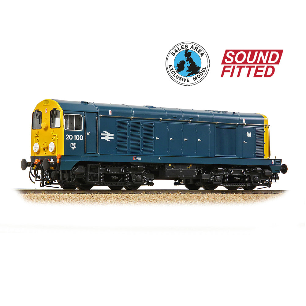 Bachmann Branchline Class 20/0 Disc Headcode 20100 BR Blue 35-356RJSF