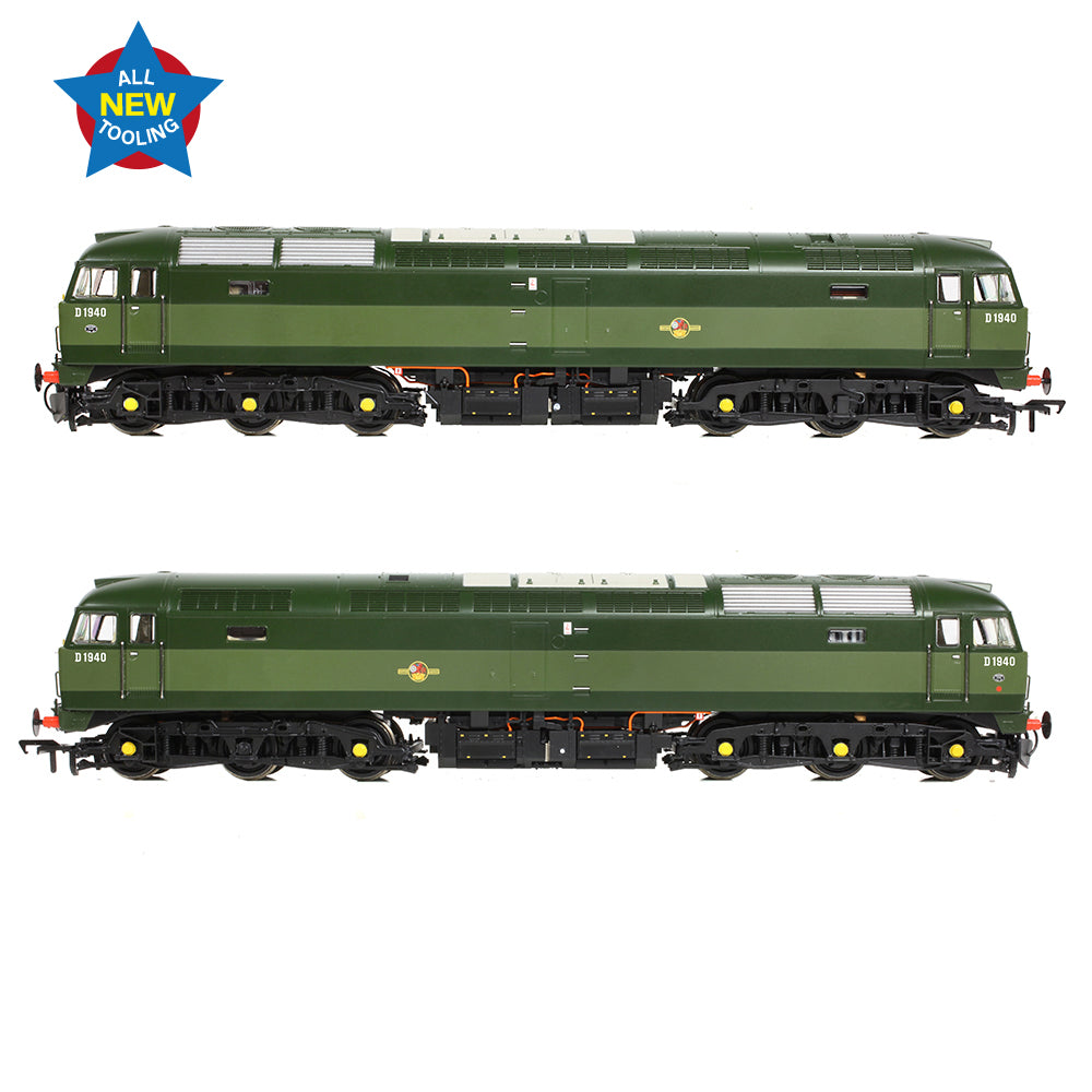 Bachmann Branchline 35-410B Class 47/0 D1940 BR Two-Tone Green OO Gauge