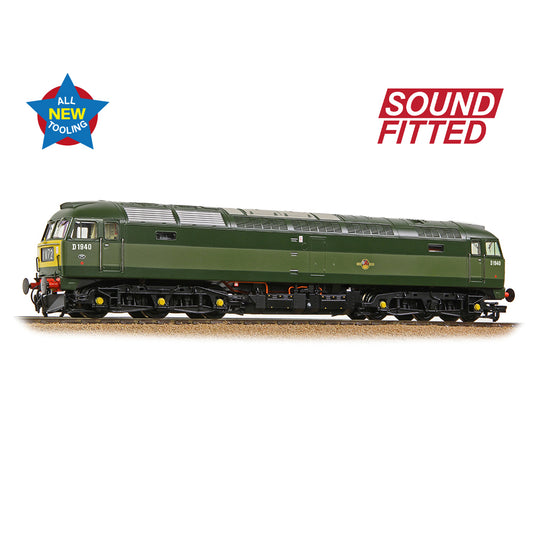 Bachmann Branchline 35-410BSF Class 47/0 D1940 BR Two-Tone Green SF OO Gauge