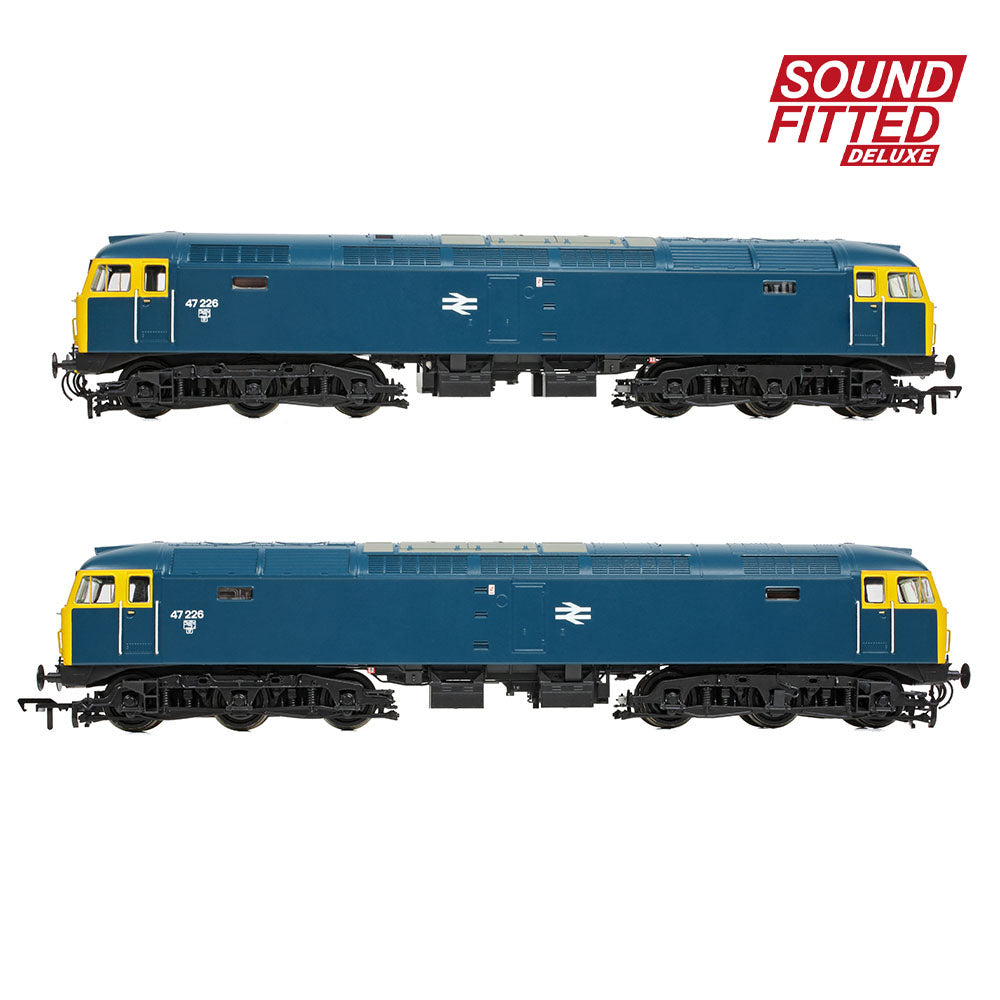 Bachmann Branchline Class 47/0 47226 BR Blue SOUND FITTED DELUXE 35-411ASFX