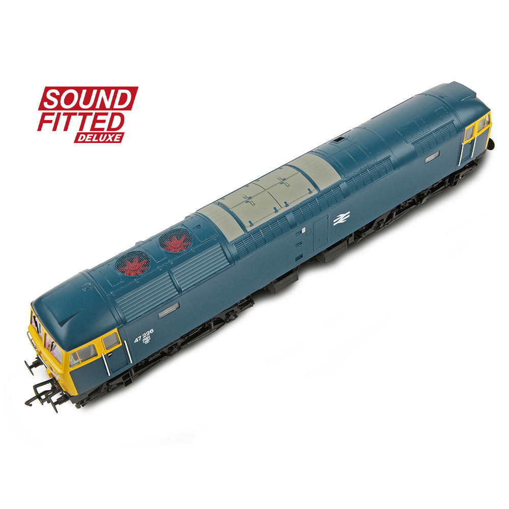 Bachmann Branchline Class 47/0 47226 BR Blue SOUND FITTED DELUXE 35-411ASFX