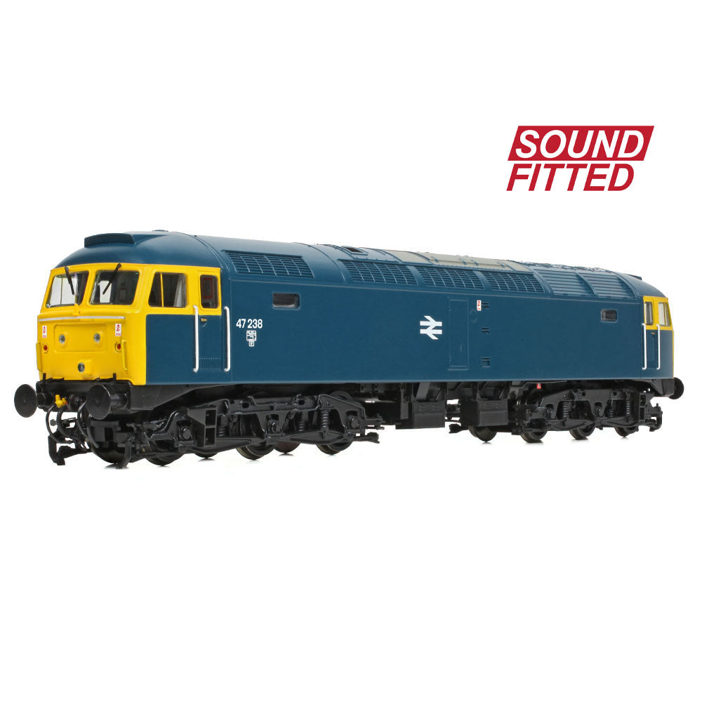 Bachmann Branchline Class 47/0 47238 BR Blue SOUND FITTED 35-411BSF