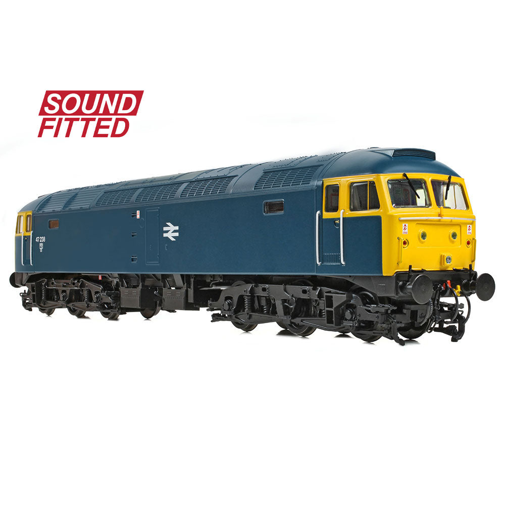 Bachmann Branchline Class 47/0 47238 BR Blue SOUND FITTED 35-411BSF
