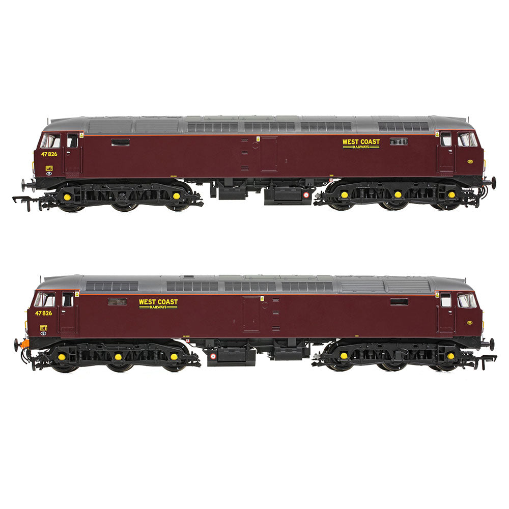 Bachmann Branchline Class 47/4 47826 WCRC Maroon 35-431