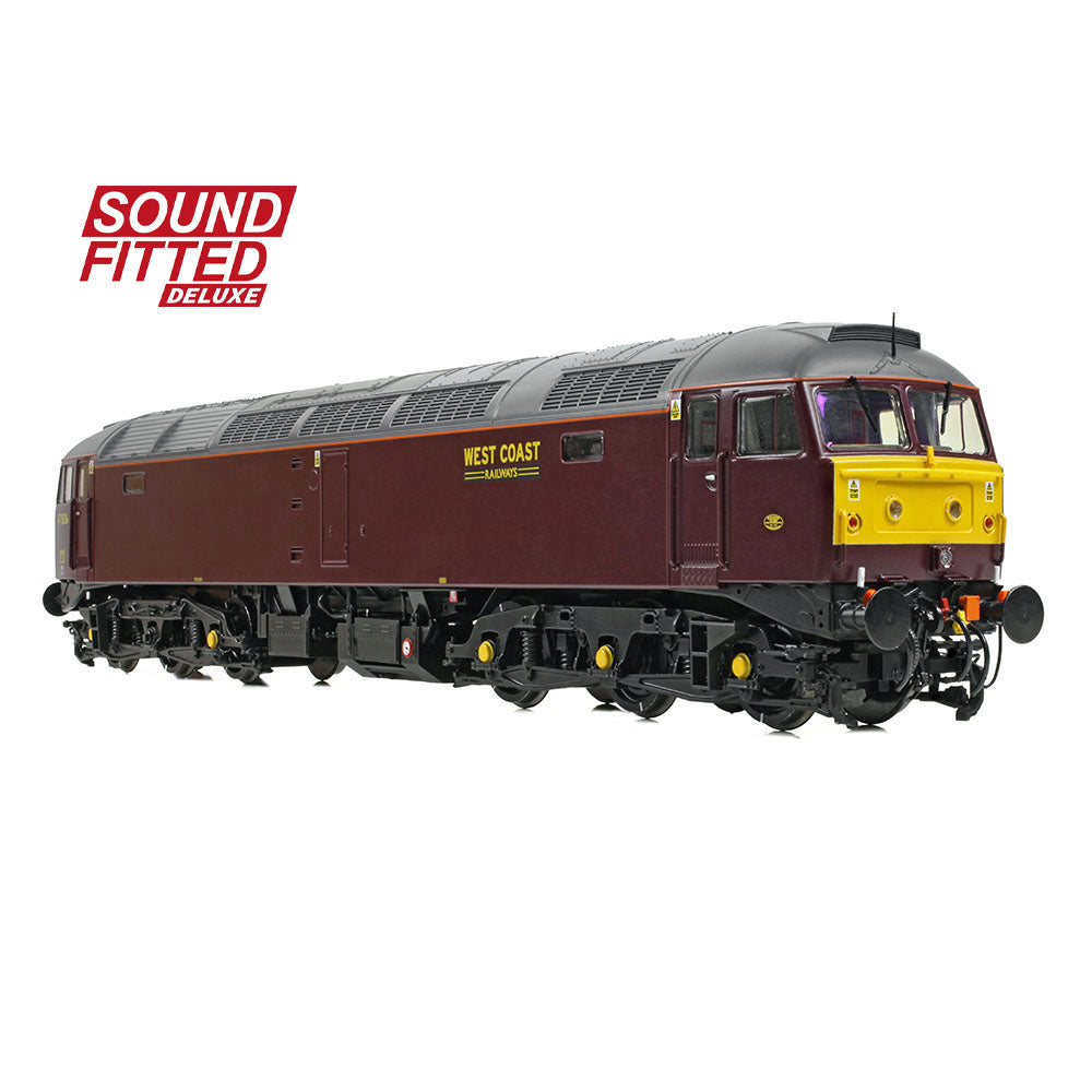 Bachmann Branchline Class 47/4 47826 WCRC Maroon SOUND FITTED DELUXE 35-431SFX