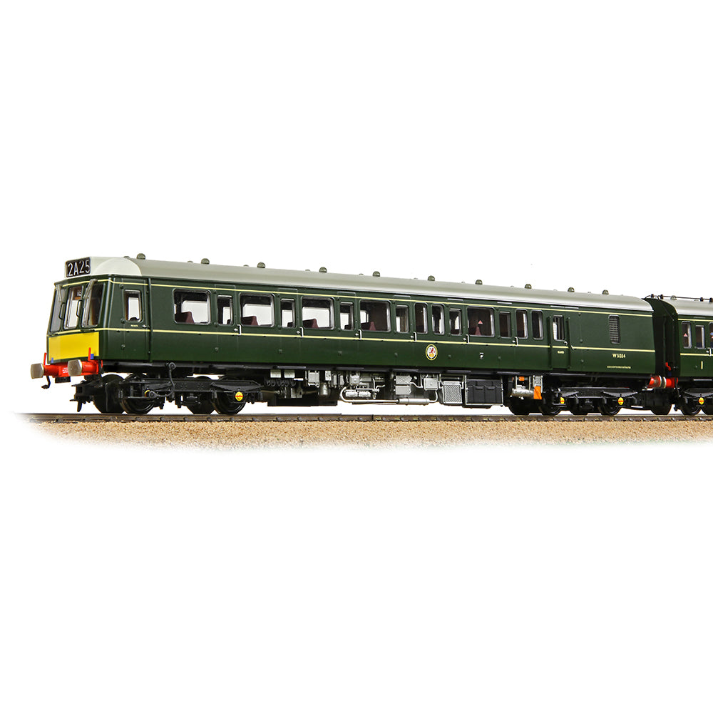 Bachmann Branchline 35-503 Class 117 3-Car DMU R334 BR Green Small Yellow Panels