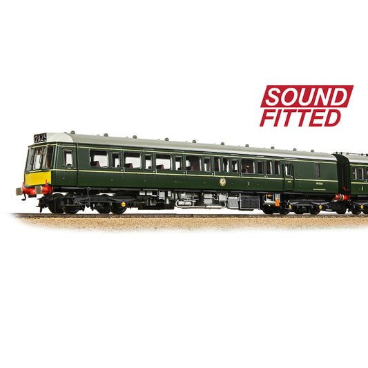 Bachmann Branchline 35-503SF Class 117 3-Car DMU R334 BR Green Yellow Panels