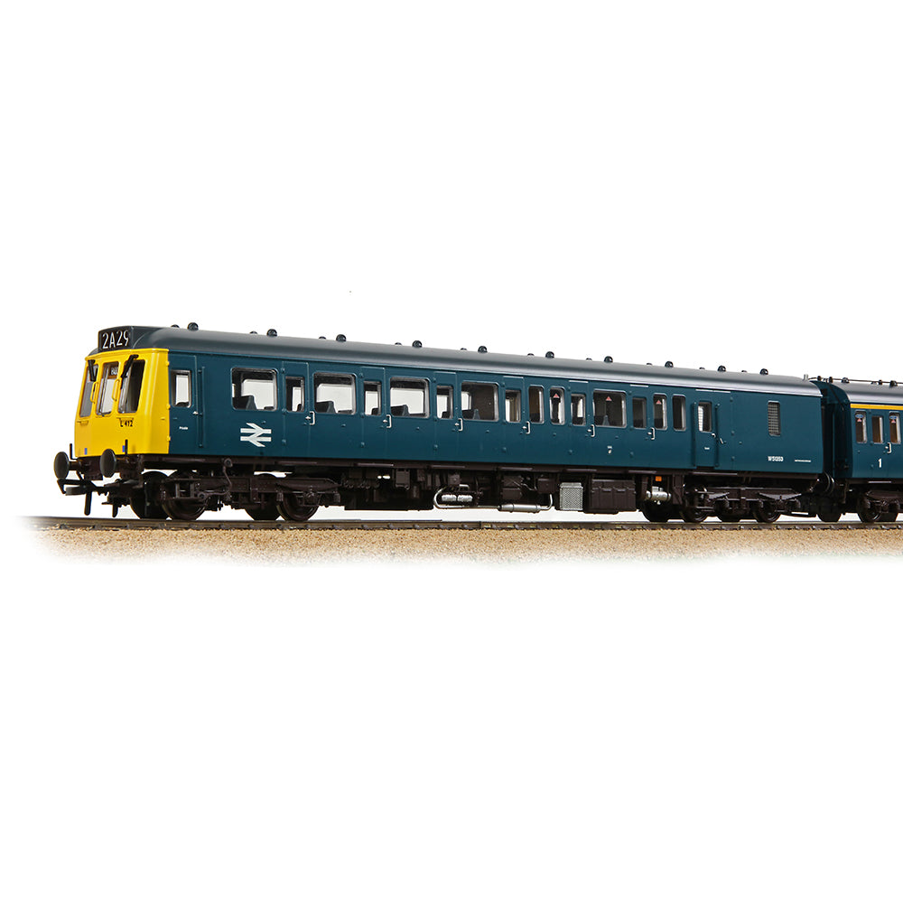 Bachmann Branchline 35-504 Class 117 3-Car DMU L412 BR Blue