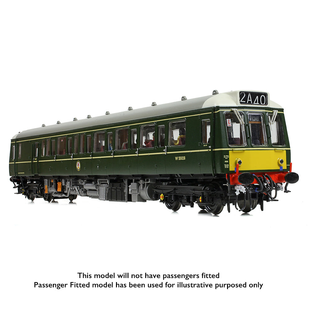 Bachmann Branchline 35-528 Class 121 Single-Car DMU W55028 BR Green Y.Panels