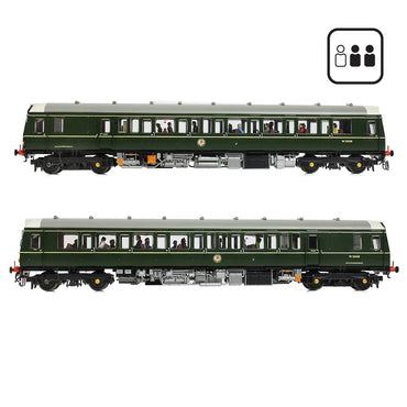 Bachmann Branchline 35-528PF Class 121 Single-Car DMU W55028 BR Green Y.Panels