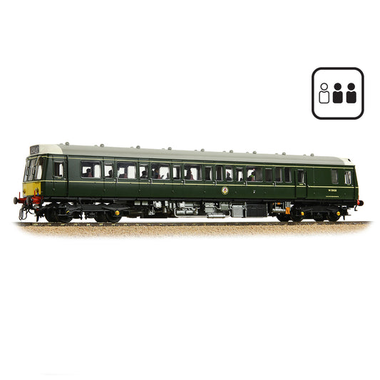 Bachmann Branchline 35-528PF Class 121 Single-Car DMU W55028 BR Green Y.Panels