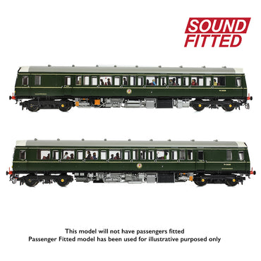 Bachmann Branchline 35-528SF Class 121 Single-Car DMU W55028 BR Green Y.Panels