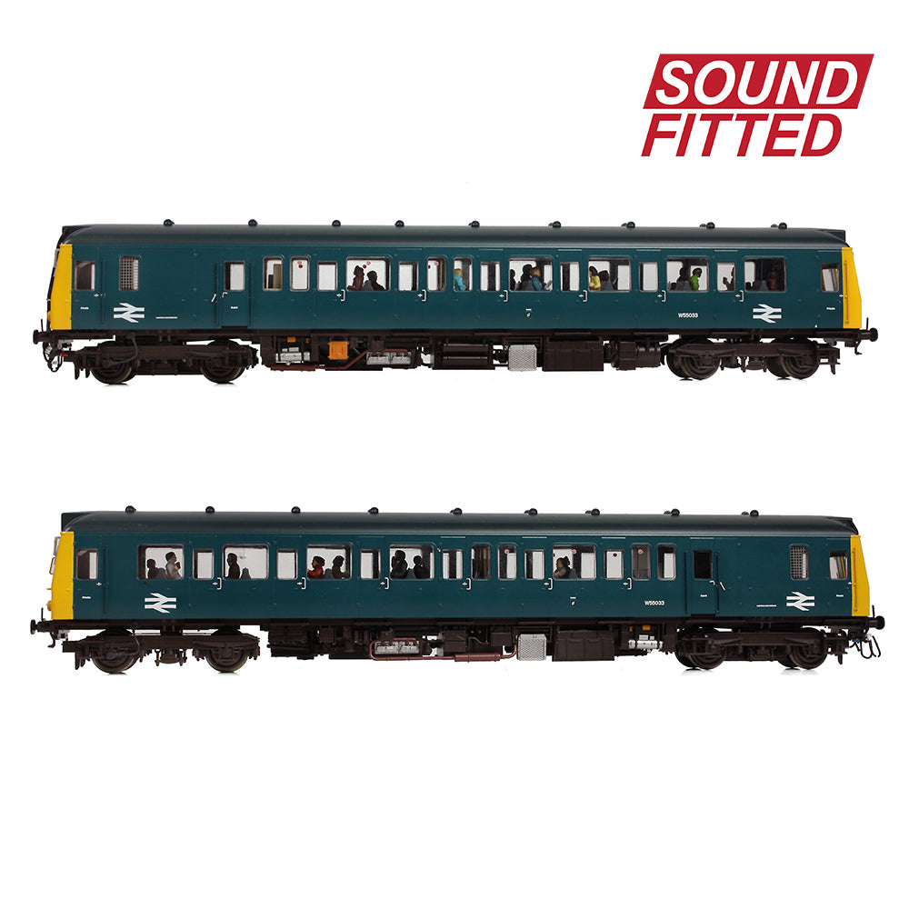Bachmann Branchline 35-529SF Class 121 Single-Car DMU W55033 BR Blue
