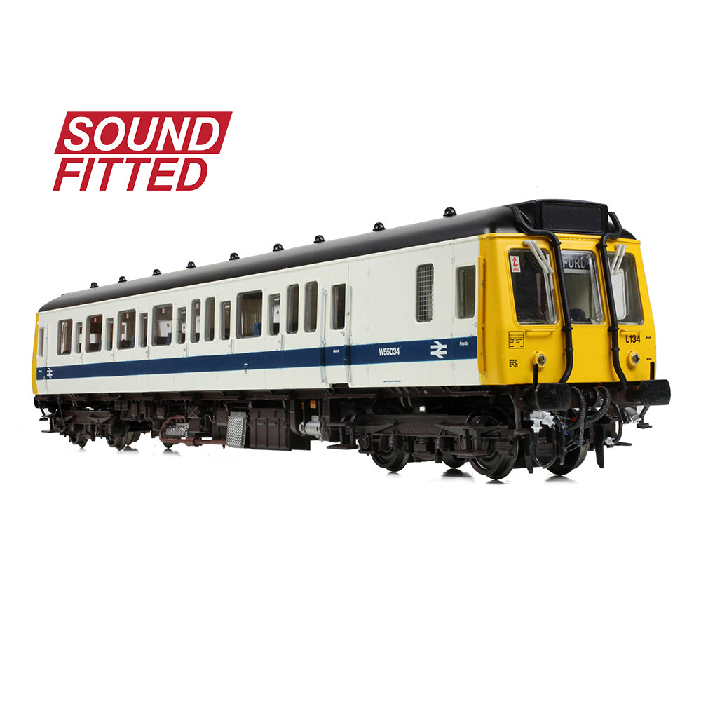 Bachmann Branchline 35-531SF Class 121 Single-Car DMU W55034 BR White & Blue