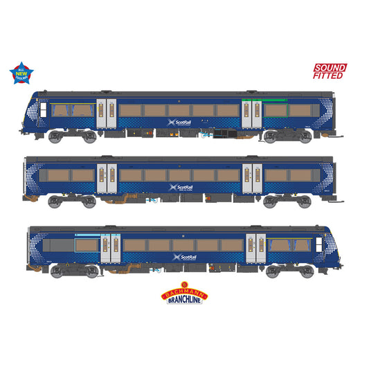 Bachmann 35-625SF Class 170/4 3-Car DMU 170412 ScotRail SOUND FITTED