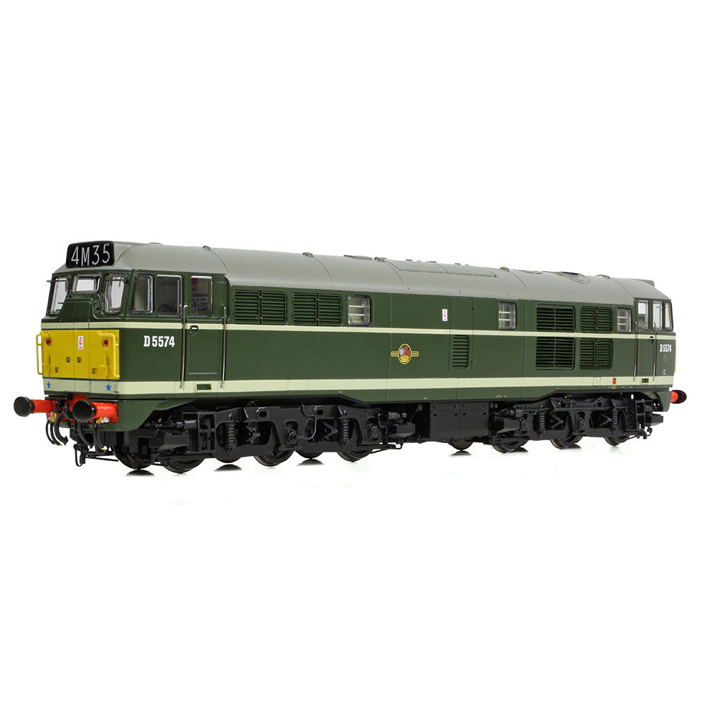 Bachmann Branchline 35-802 Class 30 D5574 BR Green (Small Yellow Panels)