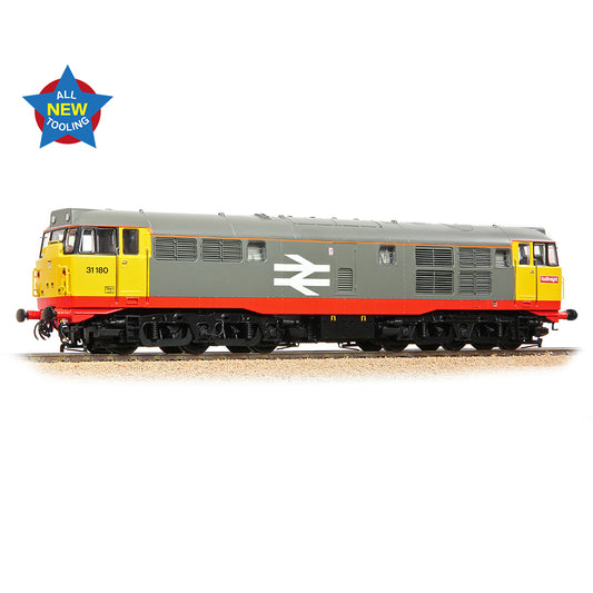 Bachmann Branchline 35-821 Class 31/1 Refurbished 31180 BR Railfreight (Red Stripe)