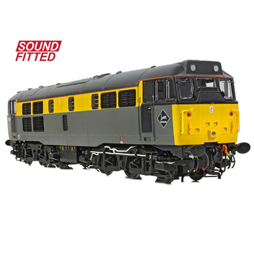 Bachmann Branchline 35-822SF Class 31/1 Refurb. 31188 BR Engin. Grey & Yellow SF