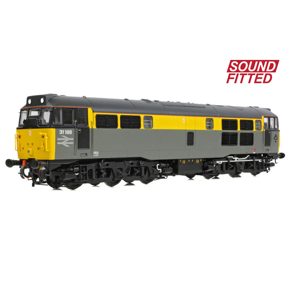 Bachmann Branchline 35-822SF Class 31/1 Refurb. 31188 BR Engin. Grey & Yellow SF