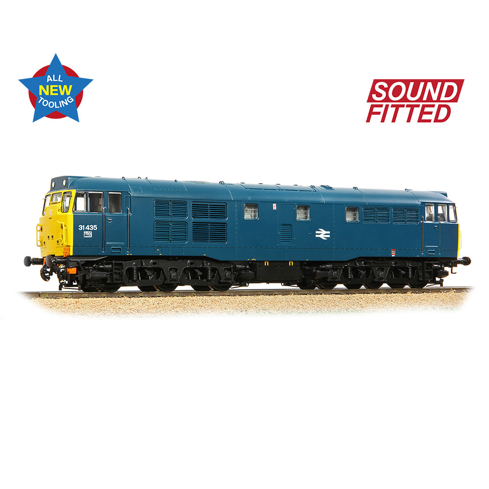 Bachmann Branchline 35-825SF Class 31/4 Refurbished 31435 BR Blue