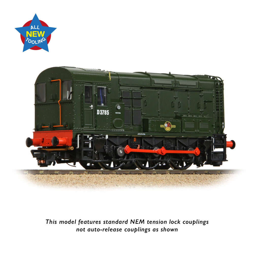 Bachmann Branchline 35-901 Class 08 D3785 BR Green (Late Crest)