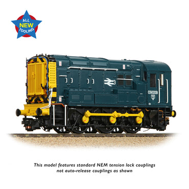 Bachmann Branchline 35-921 Class 09 09009 BR Blue (Wasp Stripes)