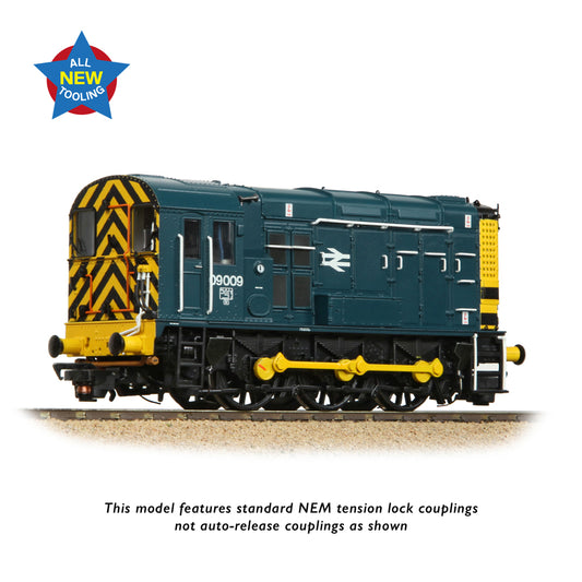 Bachmann Branchline 35-921 Class 09 09009 BR Blue (Wasp Stripes)
