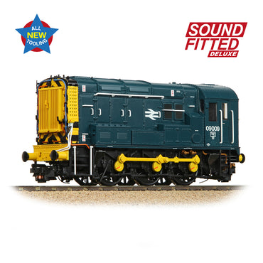 Bachmann Branchline 35-921SFX Class 09 09009 BR Blue (Wasp Stripes)