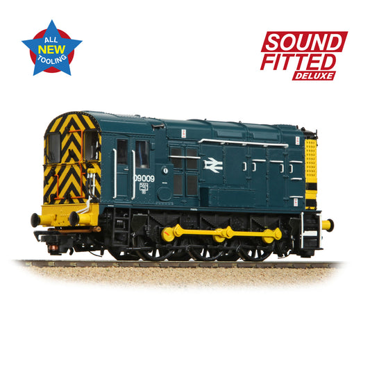 Bachmann Branchline 35-921SFX Class 09 09009 BR Blue (Wasp Stripes)