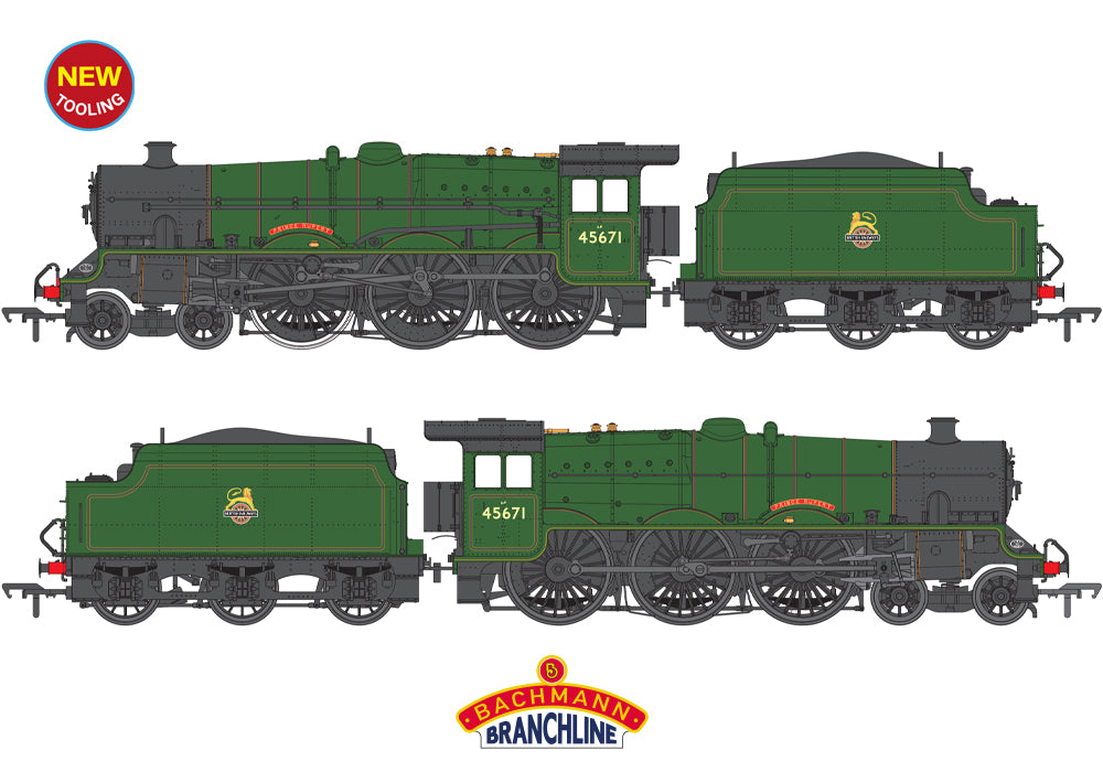 Bachmann Branchline 35-976 LMS Jubliee w/Stanier Tender 45671 'Prince Rupert'