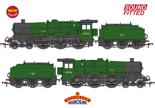 Bachmann Branchline 35-977SF LMS Jubilee w/Tender 45704 'Leviathan' BR Green SF