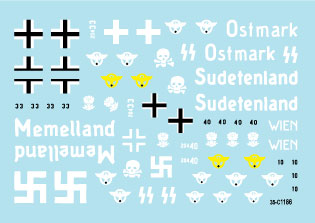 Star Decals 35-C1186 1:35 Ordnungs Polizei # 1