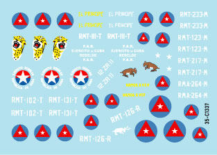 Star Decals 35-C1337 1:35 Tanks & AFVs in Cuba # 1