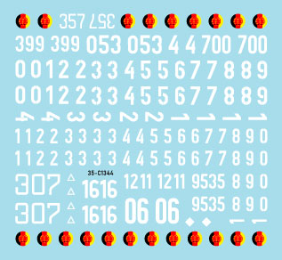 Star Decals 35-C1344 1:35 DDR-NVA # 3