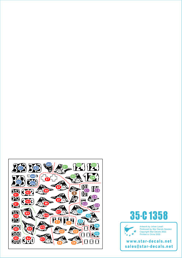 Star Decals 35-C1358 1:35 s.Pz.Abt