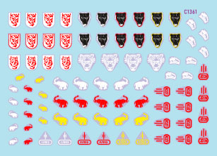 Star Decals StuG-Abt #3 Generic Insignia & Unit Markings 1:35