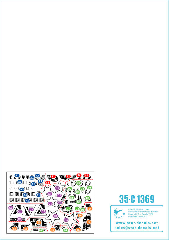 Star Decals 35-C1369 1:35 US PACIFIC WARS