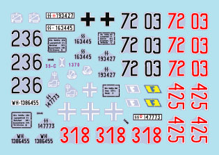 Star Decals Sd.Kfz.250 'Neu' #1 West Front Sd.Kfz.250/1 /3 1:35