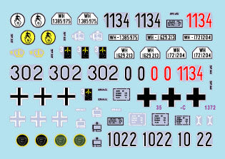 Star Decals 35-C1372 1:35 Sd.Kfz.251/7 Pionierwagen Sd.Kfz.251/7 Ausf.D