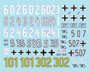Star Decals 35-C1398 1:35 Frundsberg # 3