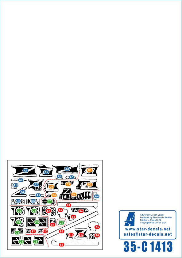Star Decals 35-C1413 1:35 War in Ukraine # 21