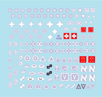 Star Decals 35-C1426 1:35 IDF Generic Markings # 2