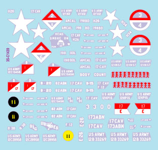 Star Decals 35-C1439 1:35 US M113 in Vietnam # 1