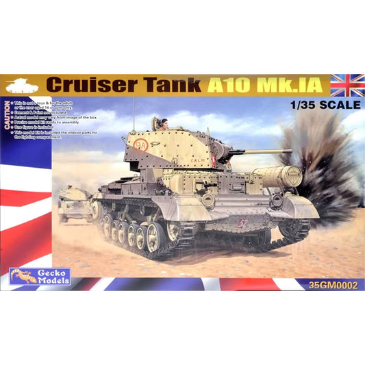 Gecko 35GM0002 Cruiser Tank A10 Mk.IA 1:35 Model Kit