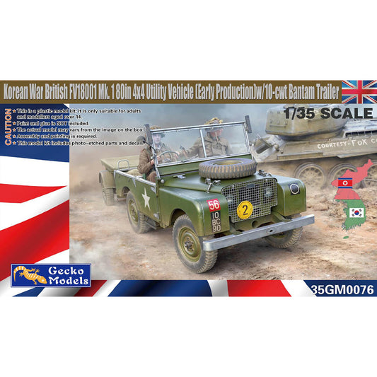 Gecko Models 35GM0076 Korean War British FV18001 Mk.1 180in U.V 1:35 Model Kit