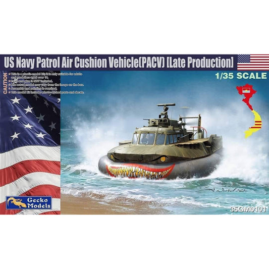 Gecko Models 35GM0101 US Navy Patrol Air Cushion Vehicle (PACV) 1:35 Model Kit